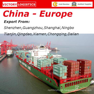 Transporte do frete do oceano / mar / transporte de recipiente da China a Europa